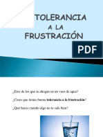 Tolerancia A La Frustración