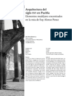 Arquitectura Del Siglo XVI en Puebla PDF