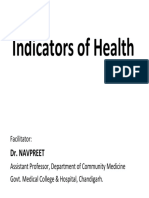 Indicators of Health