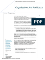 Computer Organisation and Architecture - COA-Asynchronous Data Transfer