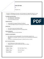 Resume Sample