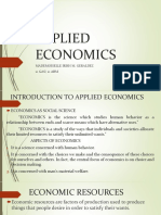 Applied Economics