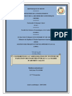 Memoire Dess Gestion de Projet Et Developpement Local