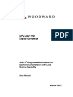 (Woodward) DPG-2201-001 Digital Governor - User Manual