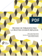 Proceso de Formación para La Práctica Docente Reflexiva - Arturo de La Torre Frías