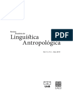 Antropolog. Linguística