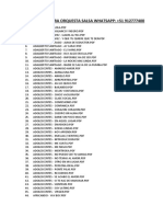 Lista Partituras 26-12-2019