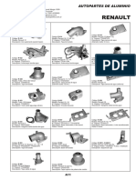 Catalogo Piezas Aluminio RENAULT