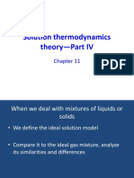 Ideal Solution and Excess functions-Ch11-IV