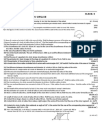 CBSE Class 10 Mathematics Worksheet - Areas Related To Circles