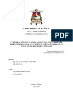 Comparacion de Las Normas ASCE 7-10 y NEC-2015 en El Diseño Sismico Con Aplicacion A Porticos Especiales Con y Sin Muros Estructurales