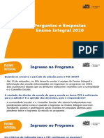 Perguntas Respostas Ensino Integral V2 28 08 2019 PDF