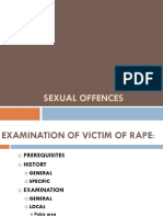 4.2 Rape (Victim Exam)