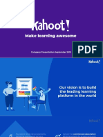 Kahoot Company Presentation18September2019