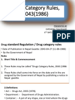 Drug Categorizatio RULE