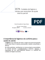 Cuidados Na Higiene, Conforto e Eliinação Fisiológica 2