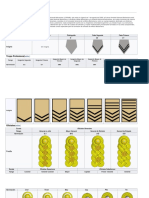 Rangos Militares y Formación