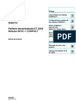 Et200s Im151 1 Compact Module Manual Es-ES