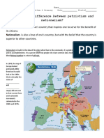 Nationalism and German Unification