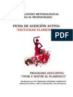 Ficha de Audición Activa, Orientaciones Metodológicas PDF