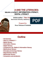 Doaa Article Presentation Media Literacy