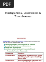 Prostaglandins, LT, TH