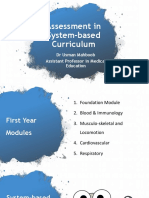 System Based Curriculum