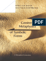 Ernst Cassirer's Metaphysics of Symbolic Forms, A Philosophical Commentary - Thora Ilin Bayer PDF