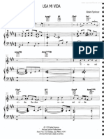 Partitura Completa de Usa Mi Vida PDF