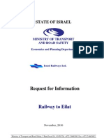 RFI Israel Rail Link