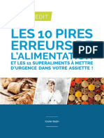 DS Les 10 Pires Erreurs de L Alimentation SD FL