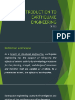 Introduction To Earthquake Engineering