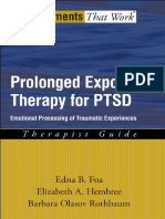 Prolonged Exposure Therapy For PTSD: Emotional Processing of Traumatic Experiences, Therapist Guide - Edna B. Foa