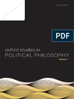 David Sobel, Peter Vallentyne, Steven Wall - Oxford Studies in Political Philosophy, Volume 1-Oxford University Press (2015) PDF