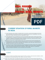 Rural Markets and Factors Affecting Rural Markets