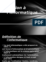 1 Initiation À L'informatique