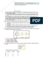 Exercícios de Introdução À Orgânica - Profº Agamenon Roberto