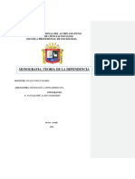 Monografia de La Teoria de La Dependencia Latinoamericana Corregido