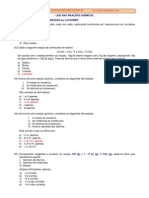 Exercícios Leis Da Reações Químicas - Profº Agamenon Roberto