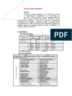 Plan Operativo Maquinarias