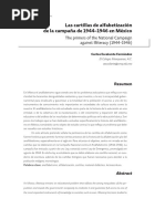 Las Cartillas de Alfabetización de La Campaña de 1944-1946 en México