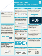 Copywrite Digital Printers Template - A1 Poster