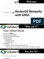 GNS3 Mikrotik