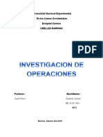 Investigacion de Operaciones