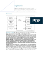 Electronic Voting Machine: Block Diagram