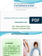 Dilemas Eticos en La Practica de Enfermeria