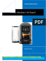 Coffeemachine Lab Report