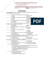 Oral Communication Mid Term