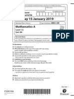 Questionpaper Paper2H January2019