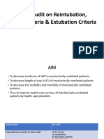 Extubation Criteria Finalized